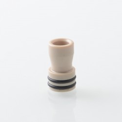 Monarchy Tapered Style 510 Drip Tip - Beige, PEEK