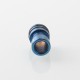 Monarchy Tapered Style 510 Drip Tip - Blue, Stainless Steel