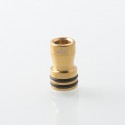 Monarchy Tapered Style 510 Drip Tip - Gold, Stainless Steel