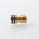 Monarchy Tapered Style 510 Drip Tip - Gold, Stainless Steel