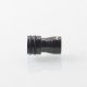 Monarchy Tapered Style 510 Drip Tip - Black, Stainless Steel