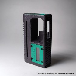 Astro Style DNA 60W Boro Mod - Black + Green, 3D Print, VW 1~60W, 1 x 18650, Evolv DNA60 Chipset, 1:1