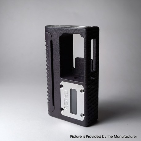 Astro Style DNA 60W Boro Mod - Black + Silver, 3D Print, VW 1~60W, 1 x 18650, Evolv DNA60 Chipset