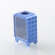 Authentic Ambition Mods 2.0 Boro Tank for SXK BB / Billet AIO Box Mod Kit - Rhombus Blue, Aluminum