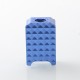 Authentic Ambition Mods 2.0 Boro Tank for SXK BB / Billet AIO Box Mod Kit - Rhombus Blue, Aluminum