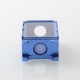 Authentic Ambition Mods 2.0 Boro Tank for SXK BB / Billet AIO Box Mod Kit - Rhombus Blue, Aluminum