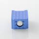 Authentic Ambition Mods 2.0 Boro Tank for SXK BB / Billet AIO Box Mod Kit - Rhombus Blue, Aluminum