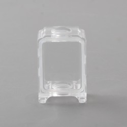Monarchy Style Crystal Boro Tank for SXK BB / Billet AIO Box Mod Kit - Translucent, Acrylic