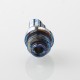 Authentic MK MODS Toxic TA Integrated Drip Tip for BB / Billet / Boro AIO Box Mod - Blue, Titanium