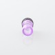 Monarchy Tapered Style 510 Drip Tip - Translucent Purple, Acrylic