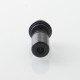 Authentic Auguse ERA V3 510 Drip Tip for RTA / RDA / RDTA Atomizer - Black + Black, SS + POM