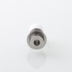 Authentic Auguse ERA V3 510 Drip Tip for RTA / RDA / RDTA Atomizer - Silver + White, SS + POM