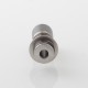 Authentic Auguse ERA V3 510 Drip Tip for RTA / RDA / RDTA Atomizer - Silver + Black, SS + POM