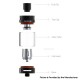 [Ships from Bonded Warehouse] Authentic SMOKTech SMOK TFV8 Baby Sub Ohm Tank Atomizer - 7-Color, 3ml, 0.15ohm / 0.4ohm, 22mm