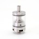 SXK Monarchy Prime Style RTA Rebuildable Tank Atomizer - Silver, 316SS + PCTG, 4.0ml, 22mm Diameter