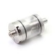 SXK Monarchy Prime Style RTA Rebuildable Tank Atomizer - Silver, 316SS + PCTG, 4.0ml, 22mm Diameter