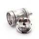 SXK Monarchy Prime Style RTA Rebuildable Tank Atomizer - Silver, 316SS + PCTG, 4.0ml, 22mm Diameter