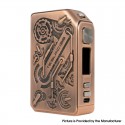 [Ships from Bonded Warehouse] Authentic Teslacigs Punk II 220W Box Mod - Antique Copper, VW 7~220W, 2 x 18650