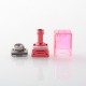 Mission XV DOT Style RBA Tank for DotMod DotAIO AIO V1 / V2 Pod - Red, Air Pin 1.0 / 1.5 / 2.5 / 3.5