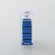 S-ProRo Style Boro Tank for SXK BB / Billet AIO Box Mod Kit - Blue + Clear, Aluminum + Acrylic