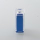 S-ProRo Style Boro Tank for SXK BB / Billet AIO Box Mod Kit - Blue + Clear, Aluminum + Acrylic