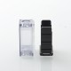 S-ProRo Style Boro Tank for SXK BB / Billet AIO Box Mod Kit - Black + Frost, Aluminum + Acrylic