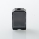 S-ProRo Style Boro Tank for SXK BB / Billet AIO Box Mod Kit - Black + Black, Aluminum + POM