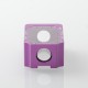 Mission XV Style Space Pod Boro Tank for SXK BB / Billet AIO Box Mod Kit - Purple, Aluminum