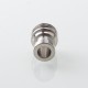 Unkwn Style Drip Tip for BB / Billet / Boro AIO Box Mod - Silver, Titanium