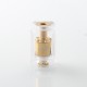 MISSION KB2 Style RBA Tank Full Kit for DotAIO V1 / V2 - Gold, Air Pins 1.0, 1.2, 2.0, 2.5, 3.0, 3.5, 4.3mm, 3.8ml