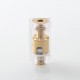 MISSION KB2 Style RBA Tank Full Kit for DotAIO V1 / V2 - Gold, Air Pins 1.0, 1.2, 2.0, 2.5, 3.0, 3.5, 4.3mm, 3.8ml