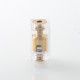 MISSION KB2 Style RBA Tank Full Kit for DotAIO V1 / V2 - Gold, Air Pins 1.0, 1.2, 2.0, 2.5, 3.0, 3.5, 4.3mm, 3.8ml