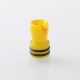 Monarchy Tapered Style 510 Drip Tip - Yellow, Resin