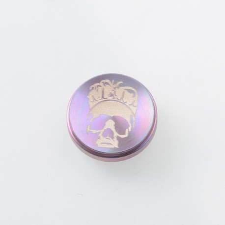 Replacement Button for dotMod dotAIO V1 / dotMod dotAIO V2 Kit - Purple, Titanium