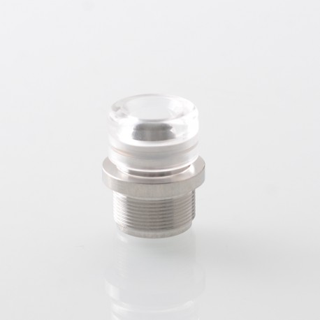 Wildtip Style Integrated Drip Tip for dotMod dotAIO V1 / V2 Pod - Translucent, Stainless Steel + Acrylic