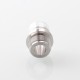 Wildtip Style Integrated Drip Tip for dotMod dotAIO V1 / V2 Pod - Translucent, Stainless Steel + Acrylic