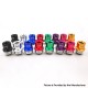 ODB Style Drip Tip for BB / Billet / Boro AIO Box Mod - Red, Aluminum Alloy