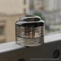 YFTK FEV Mesh Bell Bap for Flash e-Vapor Fev V4.5S+ / V4.5 RTA - Transparent Black, PC, 2ml