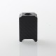 YFTK Boro Tank for SXK BB / Billet AIO Box Mod Kit - Black, Aluminum Carbon Fiber Pattern Laser