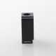 YFTK Boro Tank for SXK BB / Billet AIO Box Mod Kit - Black, Aluminum Carbon Fiber Pattern Laser