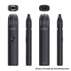 [Ships from Bonded Warehouse] Authentic Uwell Caliburn Explorer Pod System Kit - Black, 1000mAh, 4ml, 0.8ohm / 1.2ohm