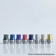 Rekavape Hybrid BBAIO Drip Tip for BB / Billet / Boro AIO Box Mod - Brown, Stainless Steel + PEI