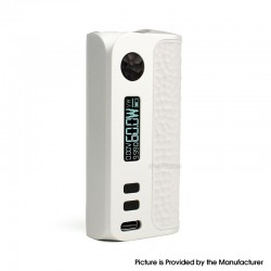[Ships from Bonded Warehouse] Authentic BP MODS Warhammer 60W Box Mod - White, VW 5~60W, 1 x 18650