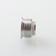 Monarchy Style Flush Nut 510 Drip Tip Adapter for Billet / BB Box Mod - Silver