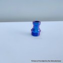 Authentic MK MODS TI Drip Tip for dotMod dotAIO V1 / V2 Pod - Blue Purple, Titanium Alloy