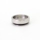 SXK Monarchy Mobb V Style RBA Bridge Replacement Decorative Ring - Silver, Stainless Steel (1 PC)