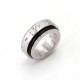 SXK Monarchy Mobb V Style RBA Bridge Replacement Decorative Ring - Silver, Stainless Steel (1 PC)