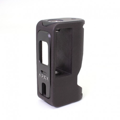 SXK APEX Style Boro Box Mod - Black, VW 5~60W, 1 x 18650, Compatible with BB / Billet Boro RBA / Tank