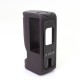 SXK APEX Style Boro Box Mod - Black, VW 5~60W, 1 x 18650, Compatible with BB / Billet Boro RBA / Tank