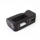 SXK APEX Style Boro Box Mod - Black, VW 5~60W, 1 x 18650, Compatible with BB / Billet Boro RBA / Tank